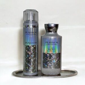 Bath and Body Works Platinum Body Care Gift Set NWT